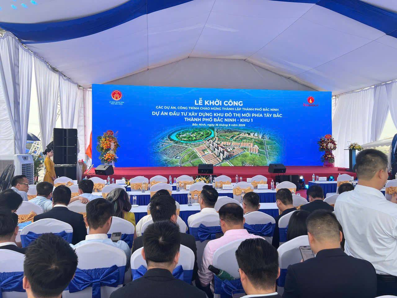 Lễ khởi công khu đô thị mới phía Tây Bắc, Bắc Ninh