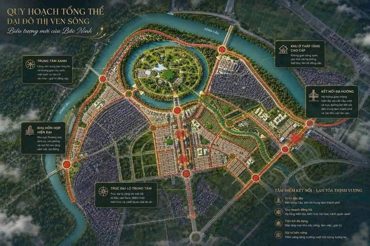 Quy hoạch tổng thể Vinhomes King Park