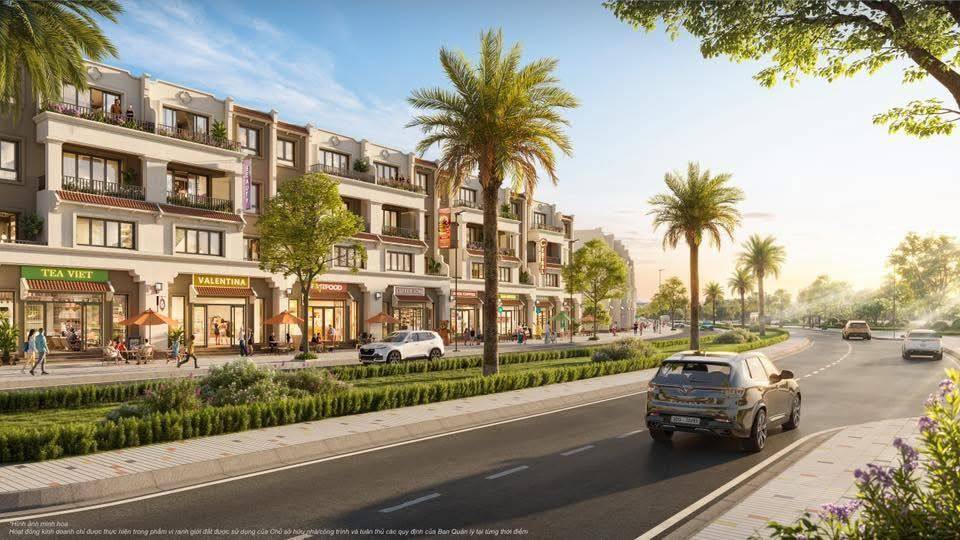 Phố shophouse Vinhomes King Park